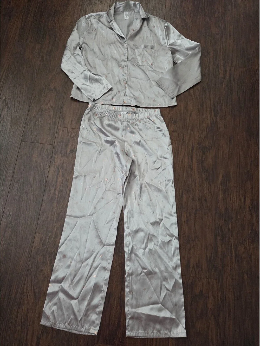 Justice satin pajamas